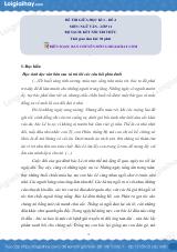 Đề thi giữa kì 1 Văn 11 Kết nối tri thức - Đề số 4